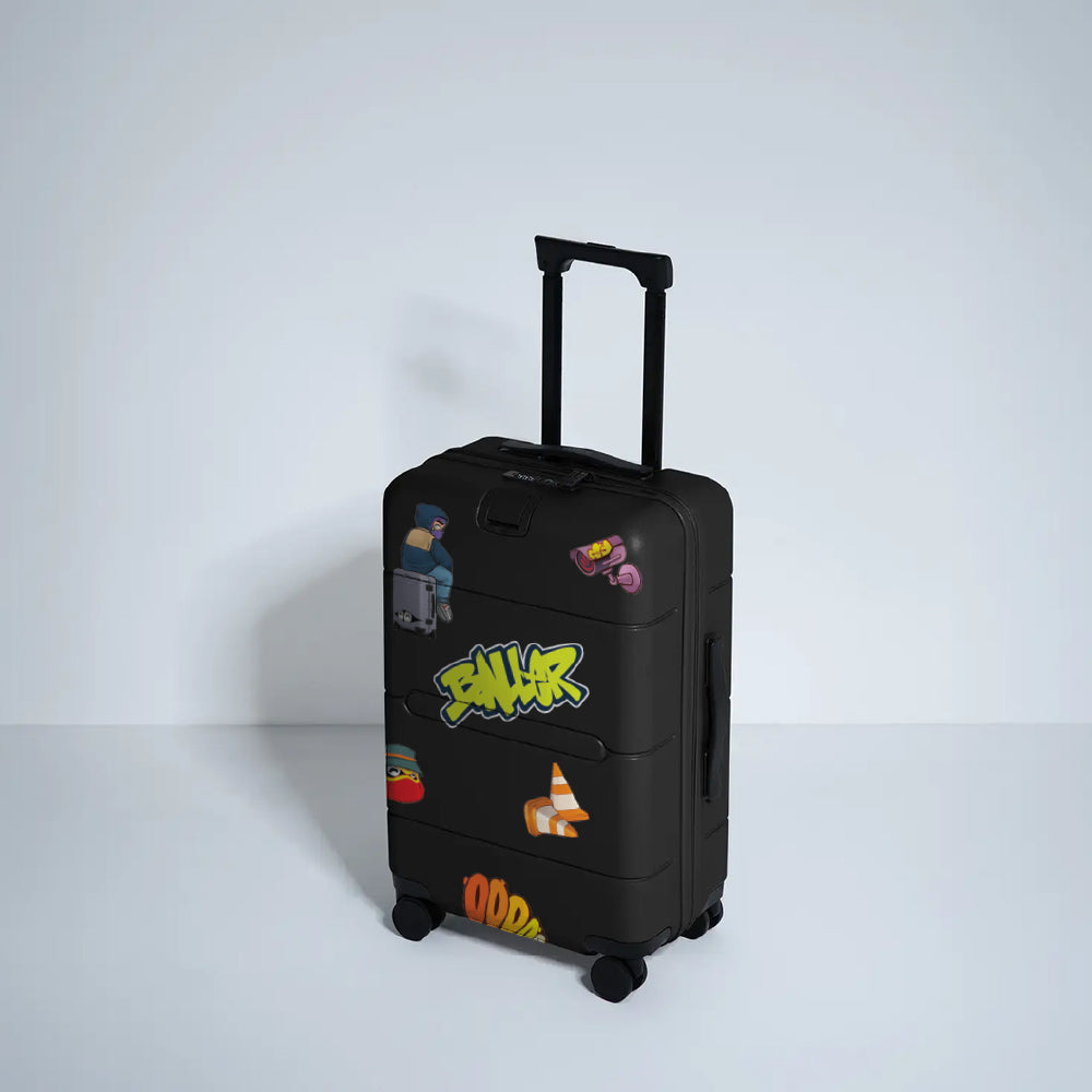 Slap around the World Sticker Set